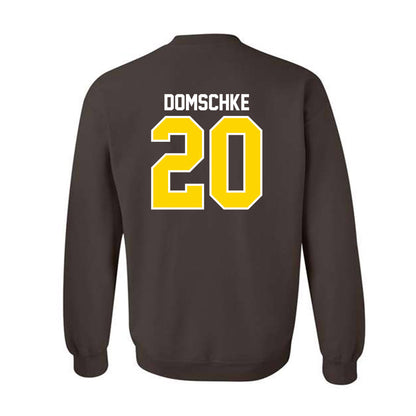 Western Michigan - NCAA Football : Palmer Domschke - Classic Shersey Crewneck Sweatshirt-1