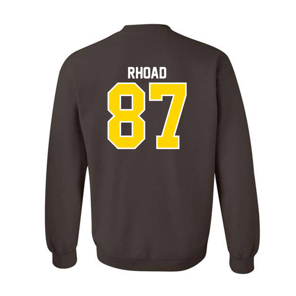 Western Michigan - NCAA Football : Brady Rhoad - Classic Shersey Crewneck Sweatshirt-1