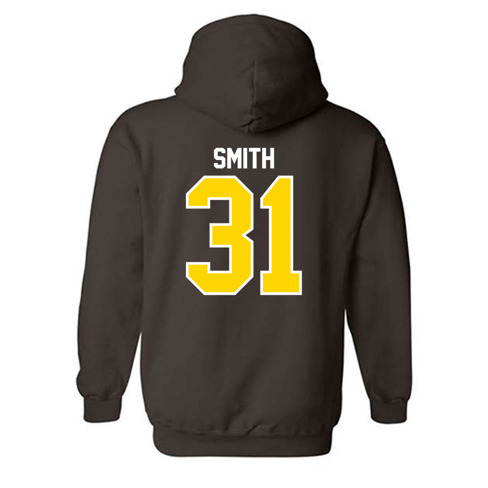Western Michigan - NCAA Football : Hunter Smith - Classic Shersey Hooded Sweatshirt-1