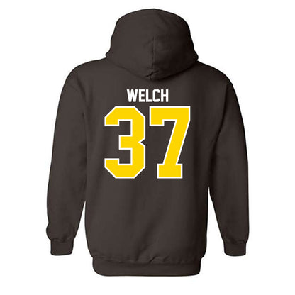 Western Michigan - NCAA Football : Gabe Welch - Classic Shersey Hooded Sweatshirt-1