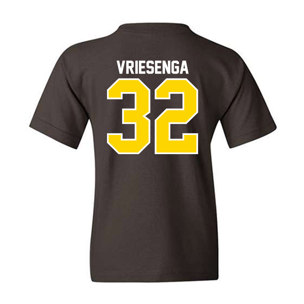 Western Michigan - NCAA Baseball : Zach Vriesenga - Classic Shersey Youth T-Shirt-1