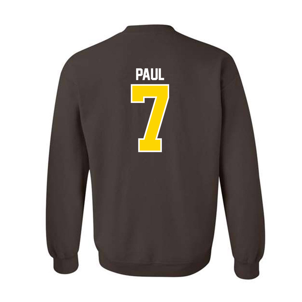 Western Michigan - NCAA Football : Isaiah Paul - Classic Shersey Crewneck Sweatshirt-1