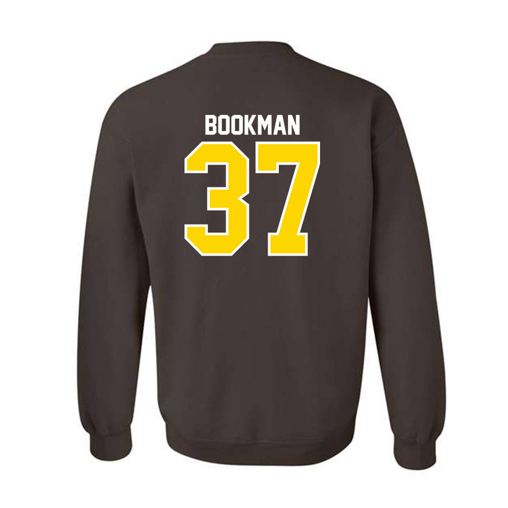 Western Michigan - NCAA Men's Ice Hockey : Zach Bookman - Classic Shersey Crewneck Sweatshirt-1