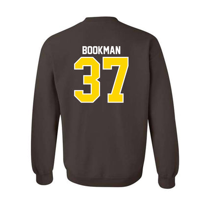 Western Michigan - NCAA Men's Ice Hockey : Zach Bookman - Classic Shersey Crewneck Sweatshirt-1