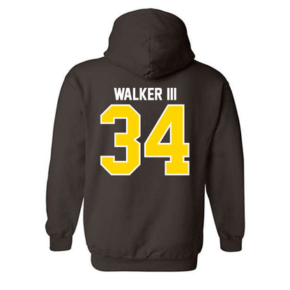 Western Michigan - NCAA Football : Versie Walker III - Classic Shersey Hooded Sweatshirt-1
