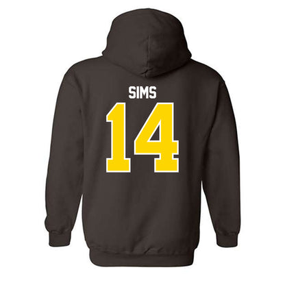 Western Michigan - NCAA Football : Jarvarius Sims - Classic Shersey Hooded Sweatshirt-1