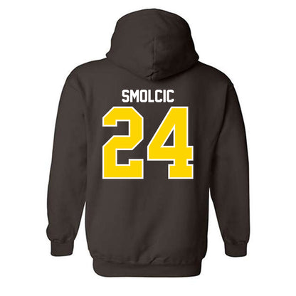 Western Michigan - NCAA Men's Soccer : Adam Smolcic - Classic Shersey Hooded Sweatshirt-1