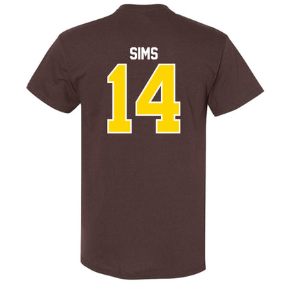 Western Michigan - NCAA Football : Jarvarius Sims - Classic Shersey T-Shirt-1