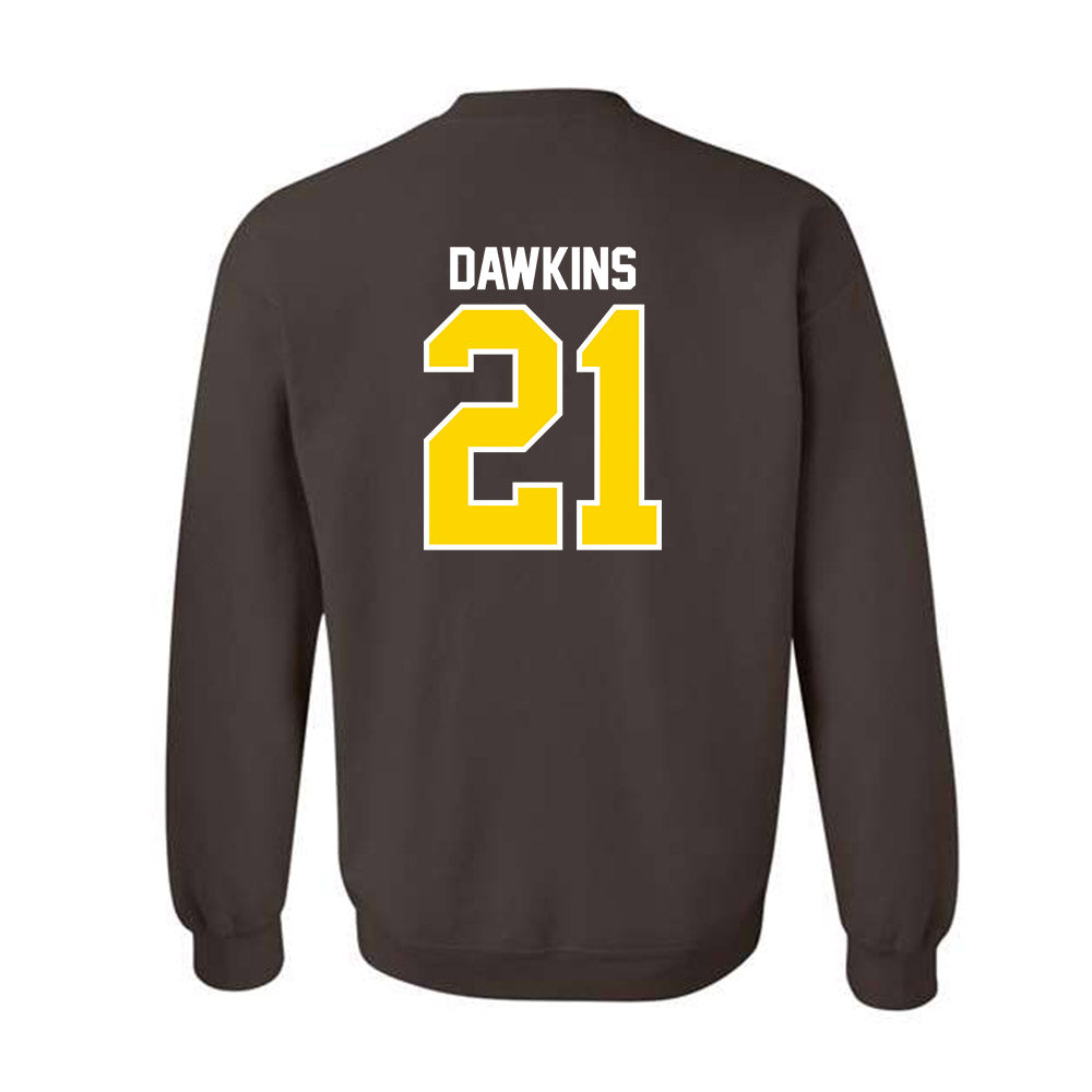 Western Michigan - NCAA Football : Chase Dawkins - Classic Shersey Crewneck Sweatshirt-1