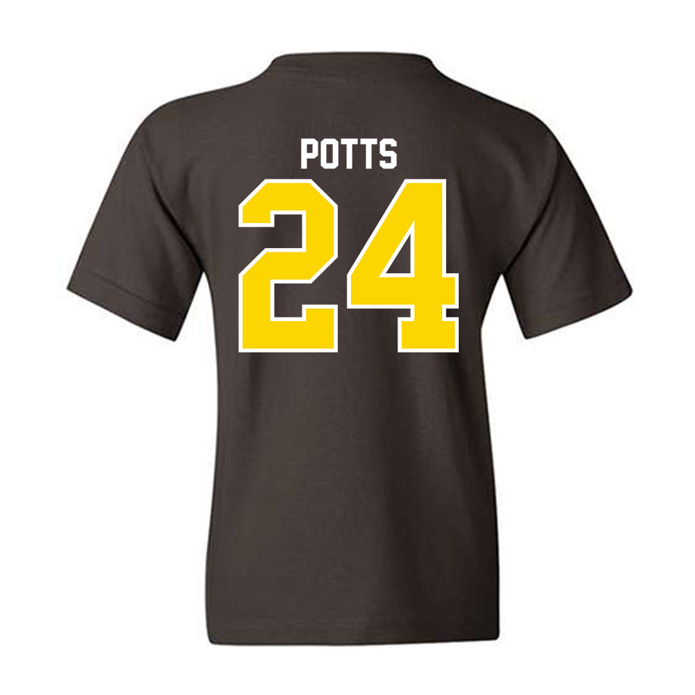 Western Michigan - NCAA Softball : Hannah Potts - Classic Shersey Youth T-Shirt-1