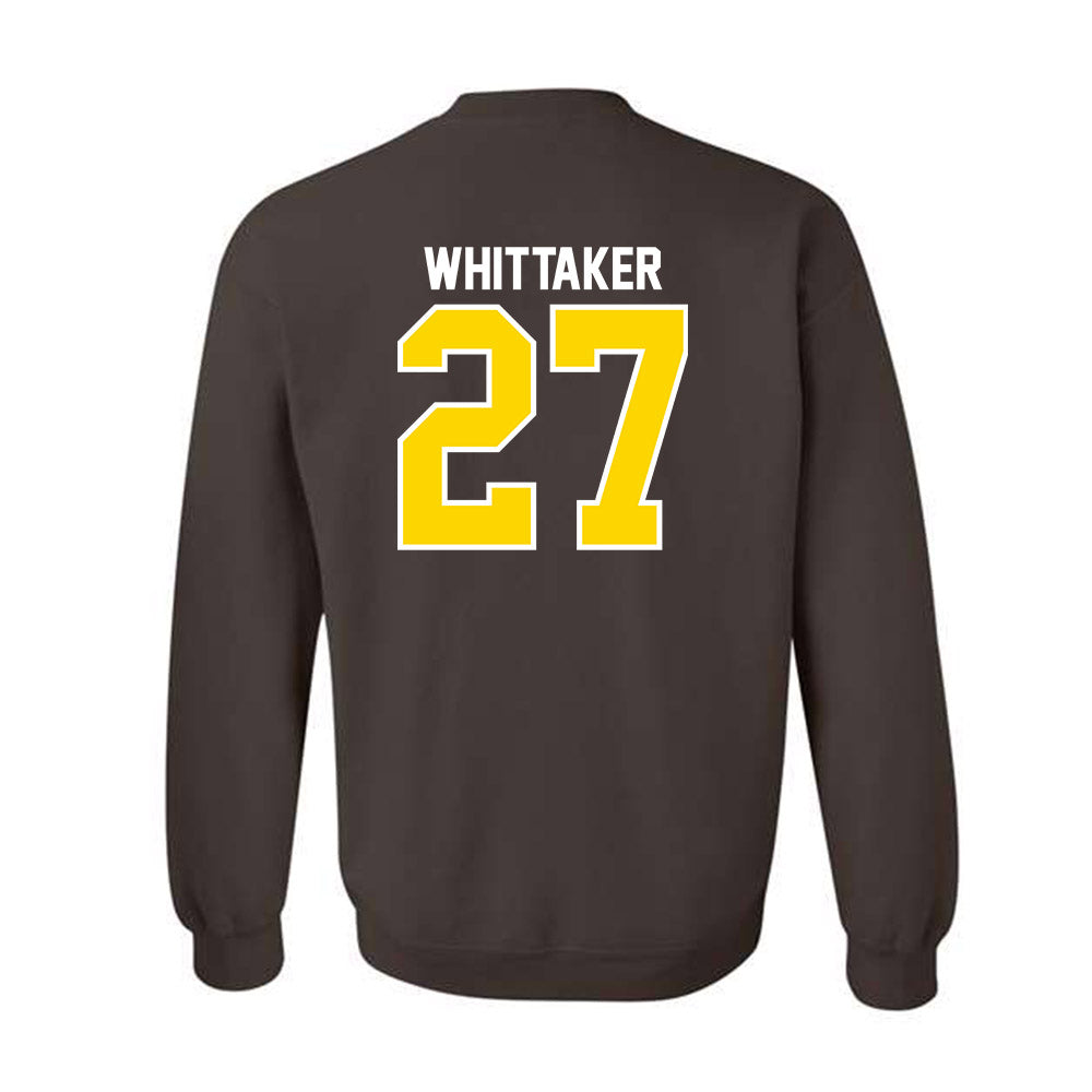 Western Michigan - NCAA Football : Jalen Whittaker - Classic Shersey Crewneck Sweatshirt-1
