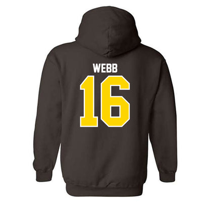 Western Michigan - NCAA Football : Corey Webb - Classic Shersey Hooded Sweatshirt-1