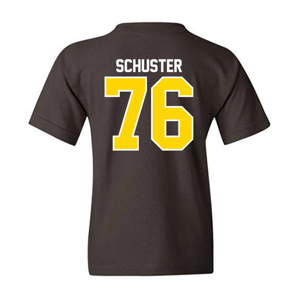 Western Michigan - NCAA Football : Chad Schuster - Classic Shersey Youth T-Shirt-1