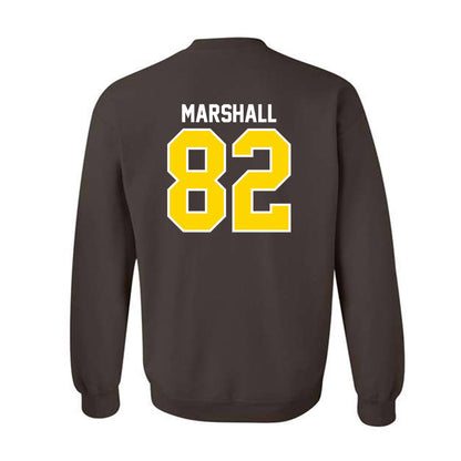 Western Michigan - NCAA Football : Terence Marshall - Classic Shersey Crewneck Sweatshirt-1