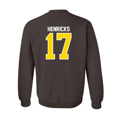 Western Michigan - NCAA Men's Ice Hockey : Ty Henricks - Classic Shersey Crewneck Sweatshirt-1