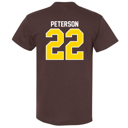 Western Michigan - NCAA Men's Basketball : Declan Peterson - Classic Shersey T-Shirt-1