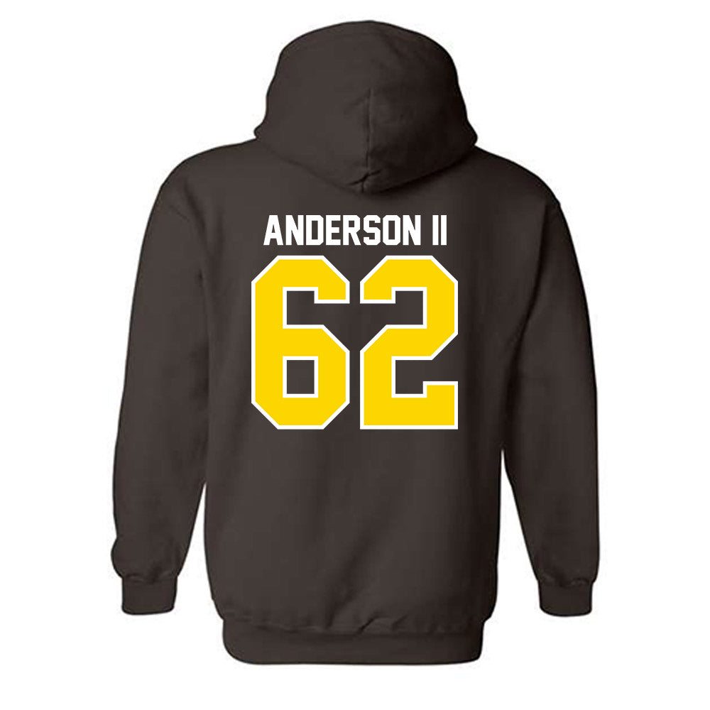 Western Michigan - NCAA Football : Raheem Anderson II - Classic Shersey Hooded Sweatshirt-1