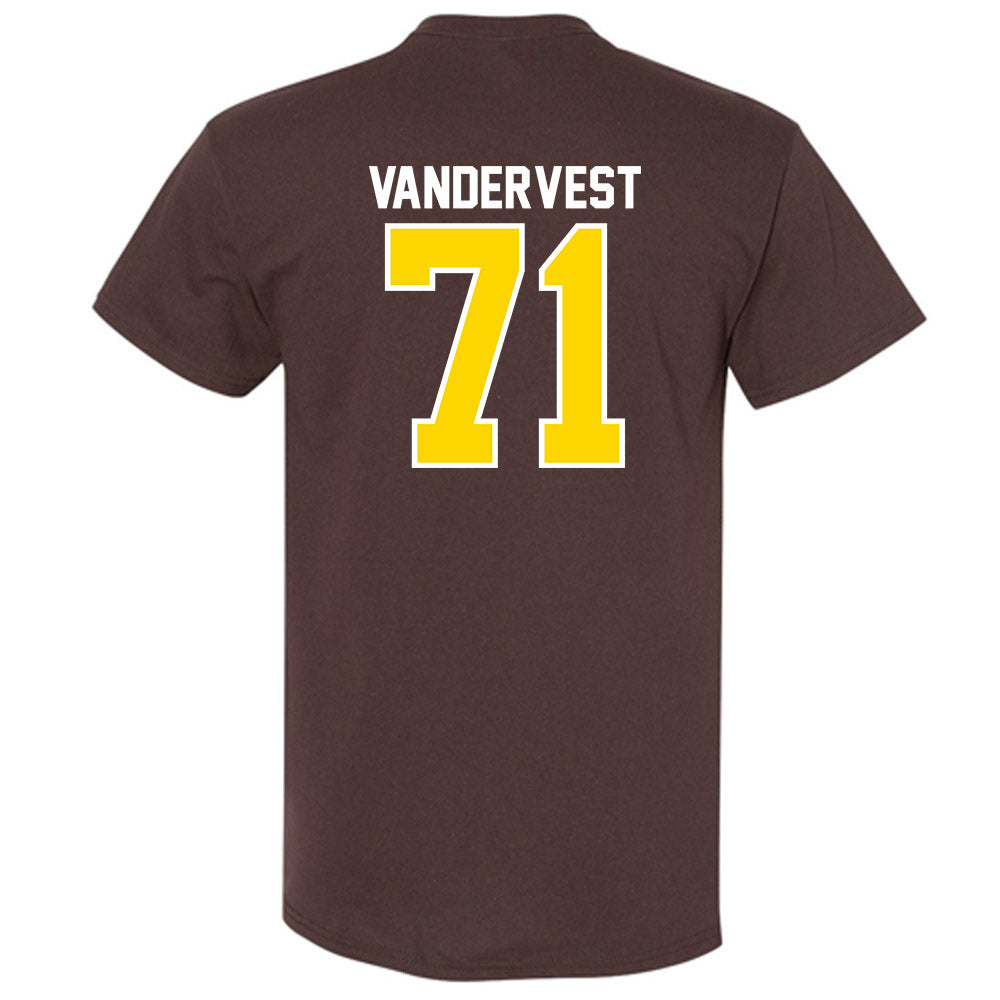 Western Michigan - NCAA Football : Adam Vandervest - Classic Shersey T-Shirt-1