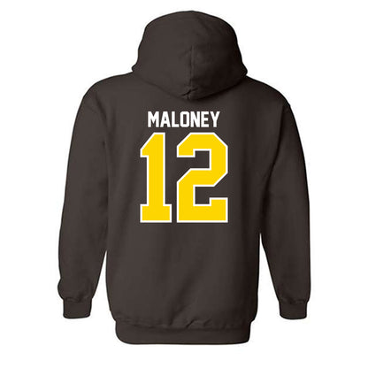 Western Michigan - NCAA Baseball : Michael Maloney - Classic Shersey Hooded Sweatshirt-1