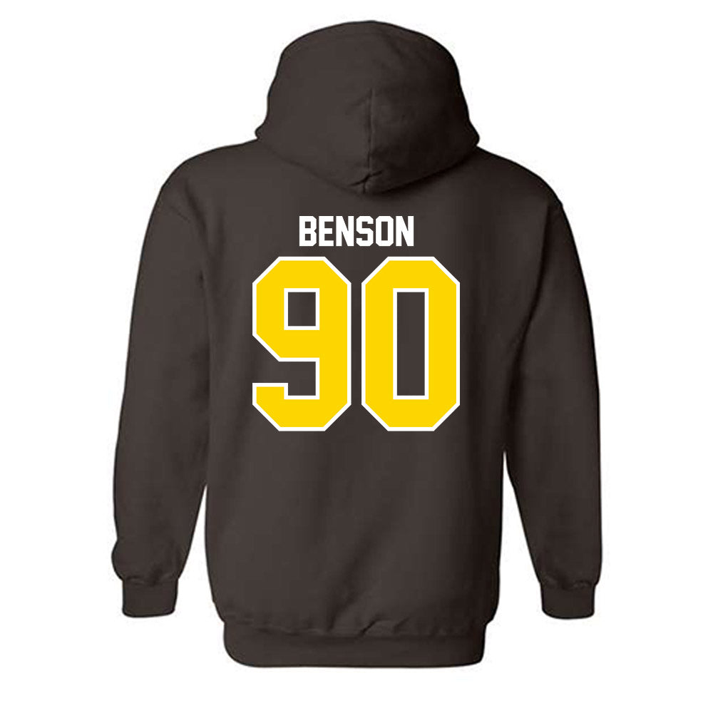 Western Michigan - NCAA Football : Jori Benson - Classic Shersey Hooded Sweatshirt-1