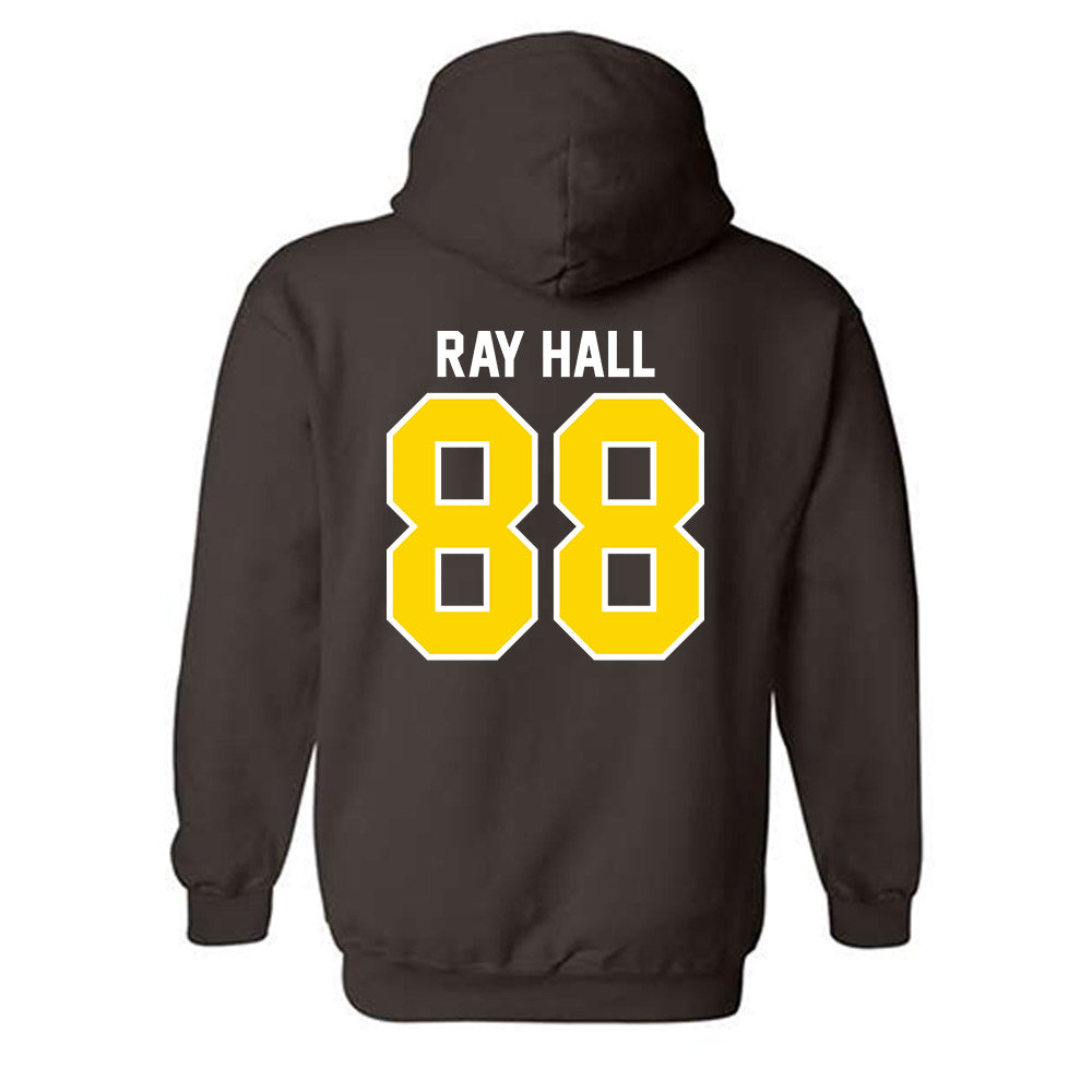 Western Michigan - NCAA Football : Don Ray Hall - Classic Shersey Hooded Sweatshirt-1