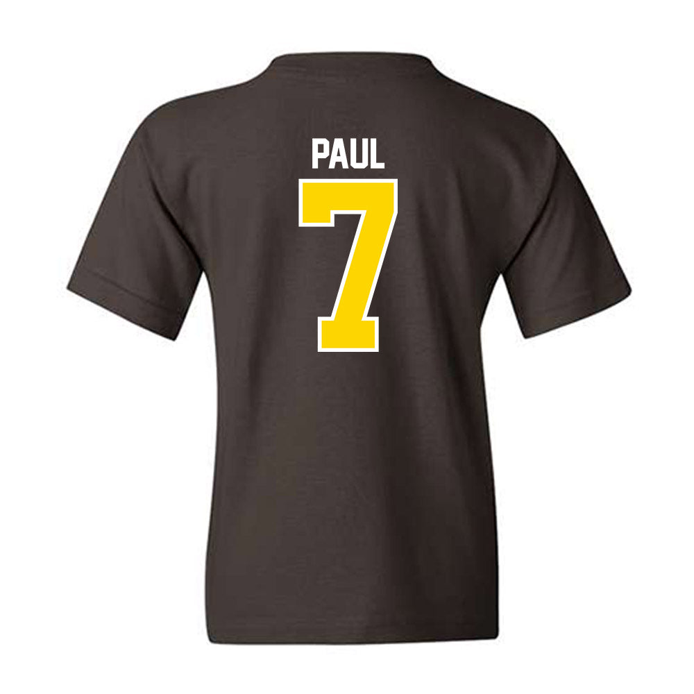 Western Michigan - NCAA Football : Isaiah Paul - Classic Shersey Youth T-Shirt-1