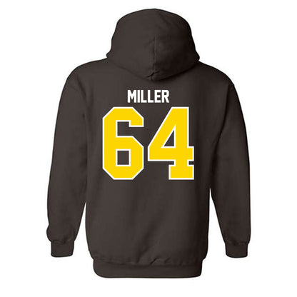 Western Michigan - NCAA Football : Nolan Miller - Classic Shersey Hooded Sweatshirt-1