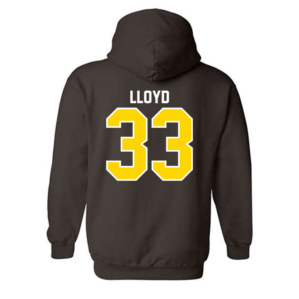 Western Michigan - NCAA Football : Joshua Lloyd - Classic Shersey Hooded Sweatshirt-1
