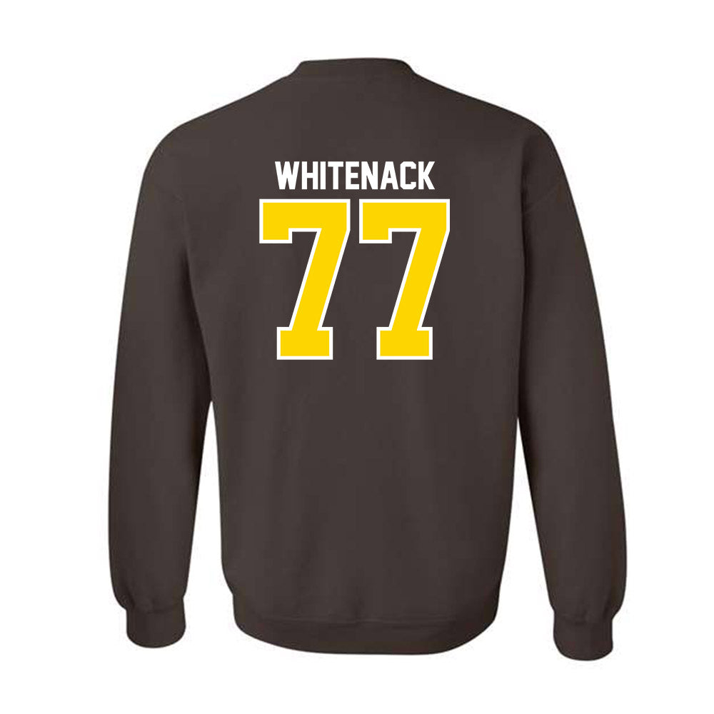 Western Michigan - NCAA Football : Hunter Whitenack - Classic Shersey Crewneck Sweatshirt-1