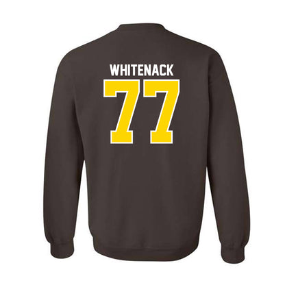 Western Michigan - NCAA Football : Hunter Whitenack - Classic Shersey Crewneck Sweatshirt-1
