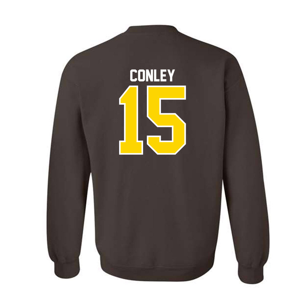 Western Michigan - NCAA Football : Cade Conley - Classic Shersey Crewneck Sweatshirt-1