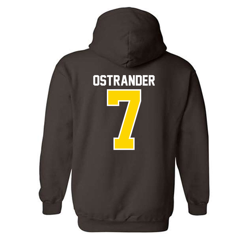 Western Michigan - NCAA Baseball : Connor Ostrander - Classic Shersey Hooded Sweatshirt-1