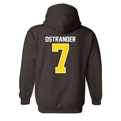 Western Michigan - NCAA Baseball : Connor Ostrander - Classic Shersey Hooded Sweatshirt-1