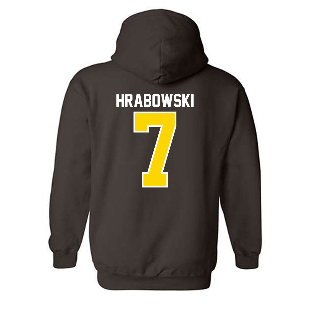 Western Michigan - NCAA Football : Mareyohn Hrabowski - Classic Shersey Hooded Sweatshirt-1