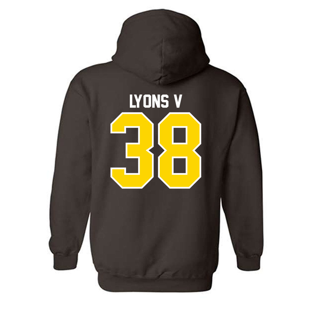 Western Michigan - NCAA Football : Spencer Lyons V - Classic Shersey Hooded Sweatshirt-1