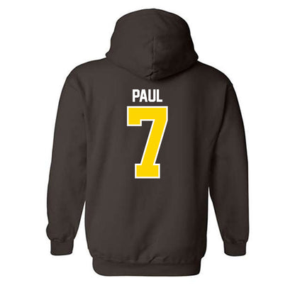 Western Michigan - NCAA Football : Isaiah Paul - Classic Shersey Hooded Sweatshirt-1