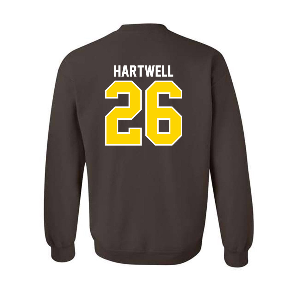 Western Michigan - NCAA Football : Tre' Hartwell - Classic Shersey Crewneck Sweatshirt-1