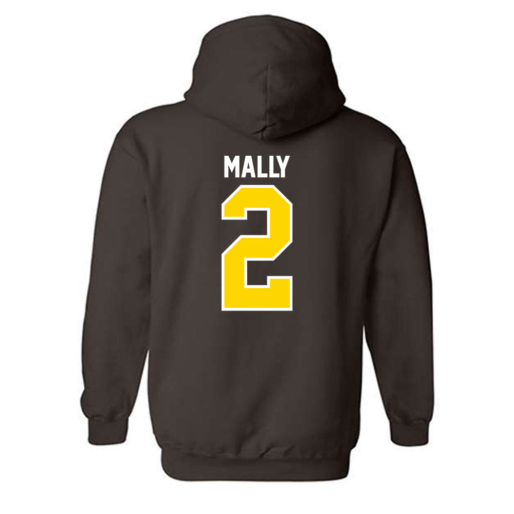Western Michigan - NCAA Baseball : Tanner Mally - Classic Shersey Hooded Sweatshirt-1