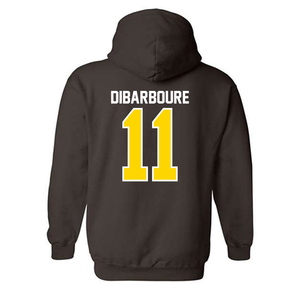 Western Michigan - NCAA Women's Basketball : Emma Dibarboure - Classic Shersey Hooded Sweatshirt-1