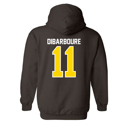 Western Michigan - NCAA Women's Basketball : Emma Dibarboure - Classic Shersey Hooded Sweatshirt-1