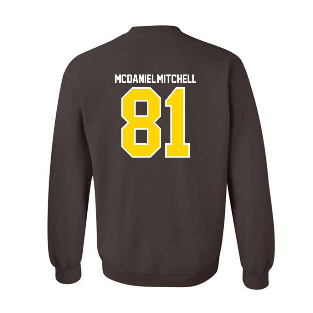 Western Michigan - NCAA Football : Earnest McDaniel-Mitchell - Classic Shersey Crewneck Sweatshirt-1