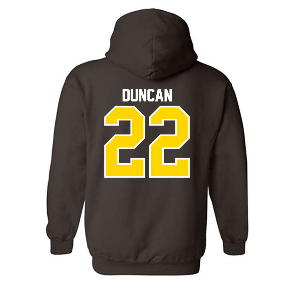 Western Michigan - NCAA Softball : Isabella Duncan - Classic Shersey Hooded Sweatshirt-1