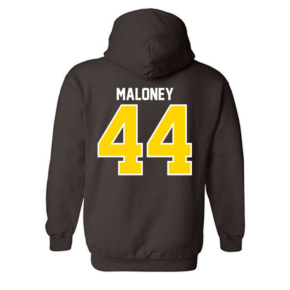 Western Michigan - NCAA Baseball : Matt Maloney - Classic Shersey Hooded Sweatshirt-1