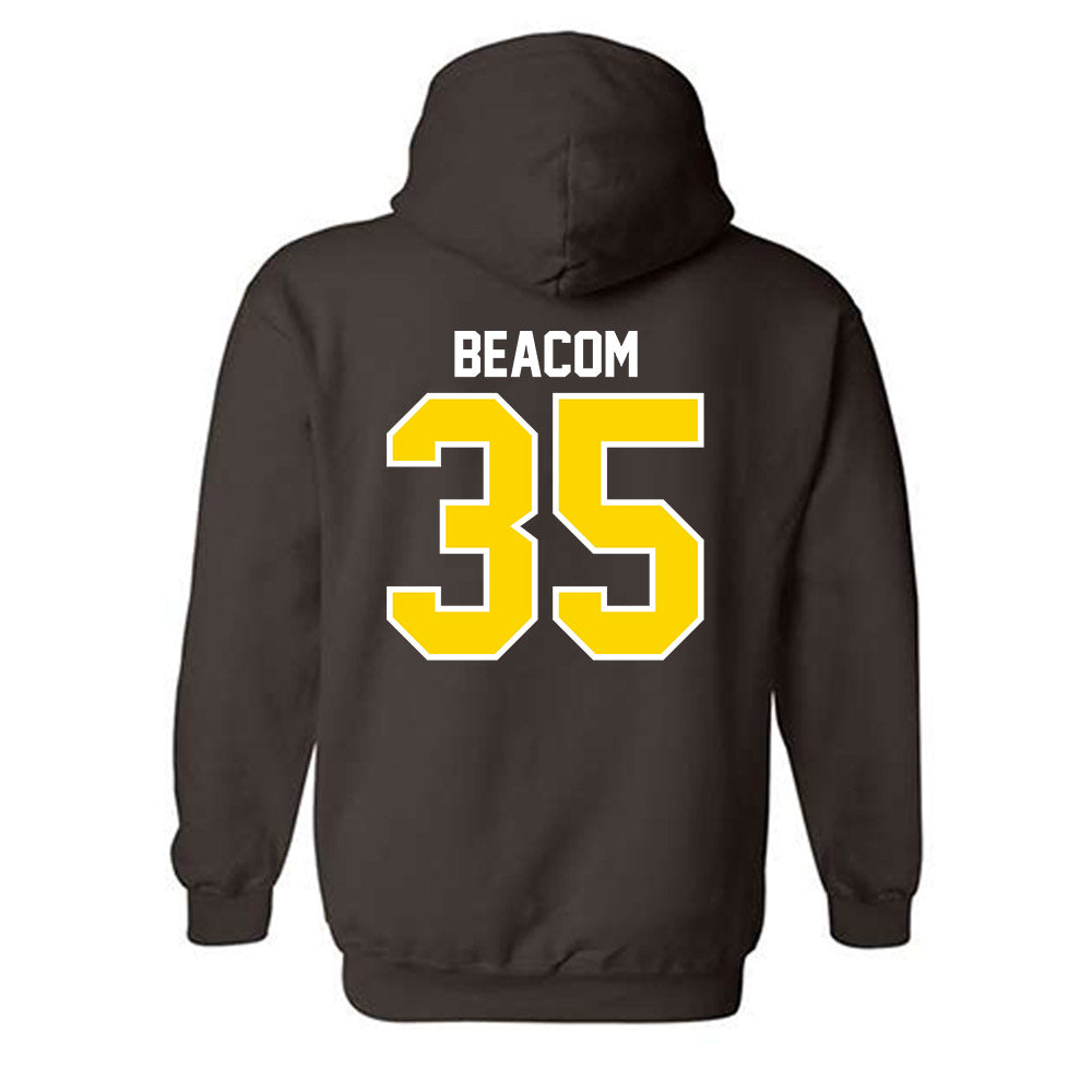 Western Michigan - NCAA Football : Anthony Beacom - Classic Shersey Hooded Sweatshirt-1