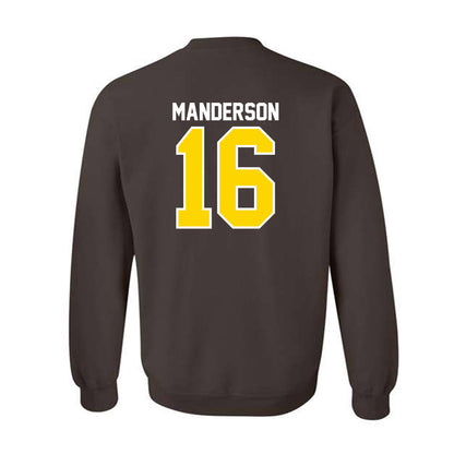Western Michigan - NCAA Women's Soccer : Jaida Manderson - Classic Shersey Crewneck Sweatshirt-1
