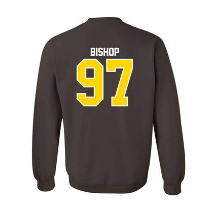 Western Michigan - NCAA Football : Noah Bishop - Classic Shersey Crewneck Sweatshirt-1