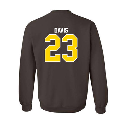 Western Michigan - NCAA Football : Jayden Davis - Classic Shersey Crewneck Sweatshirt-1