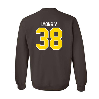 Western Michigan - NCAA Football : Spencer Lyons V - Classic Shersey Crewneck Sweatshirt-1