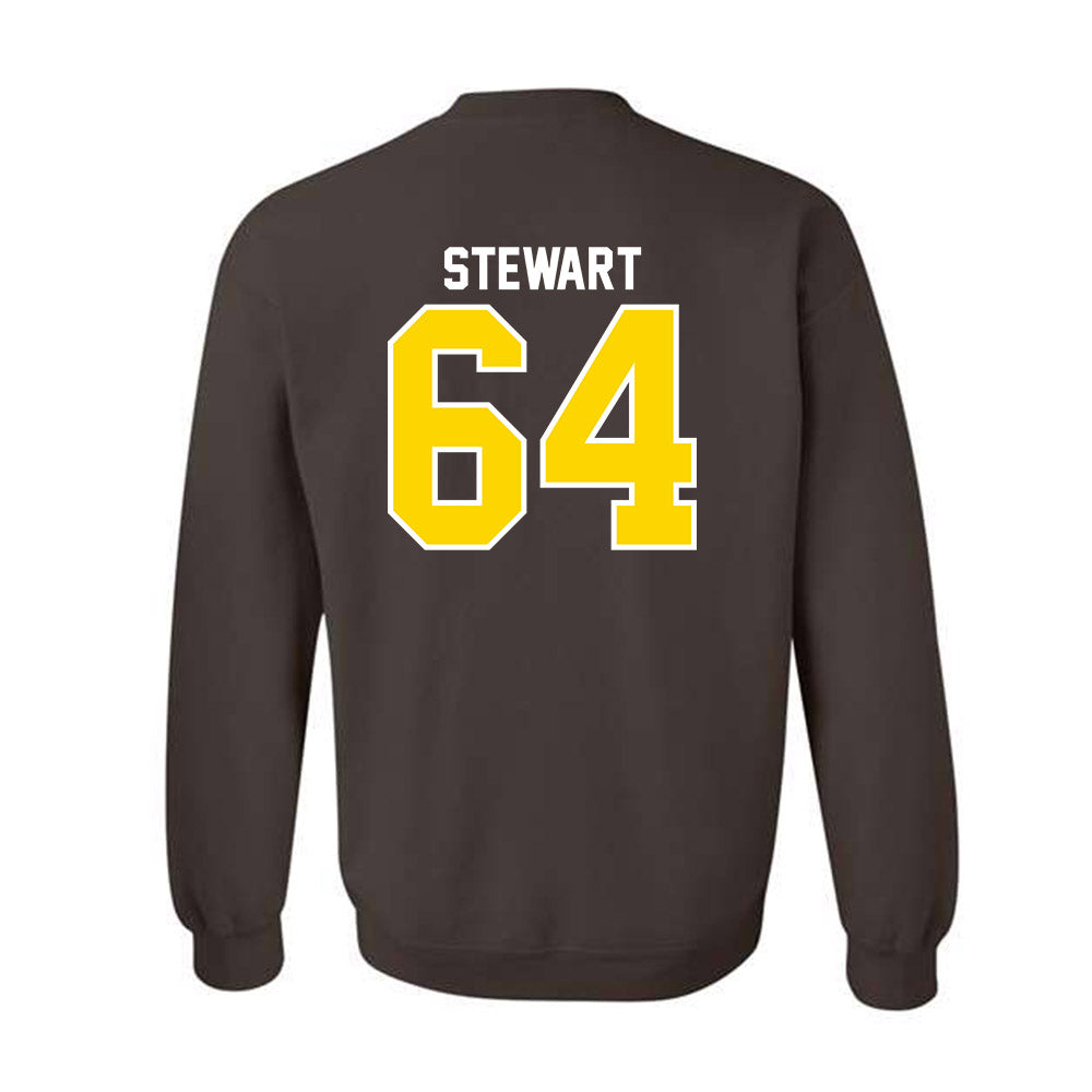 Western Michigan - NCAA Football : Race Stewart - Classic Shersey Crewneck Sweatshirt-1