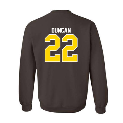 Western Michigan - NCAA Softball : Bella Duncan - Classic Shersey Crewneck Sweatshirt-1